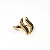 Nova Edge Ring - 18k Gold Plated