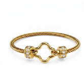 Golden Loop Bracelet - 18k Gold Plated