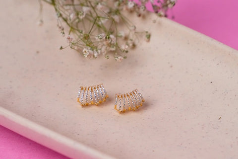 Pop Spark Studs - 18k Gold Plated