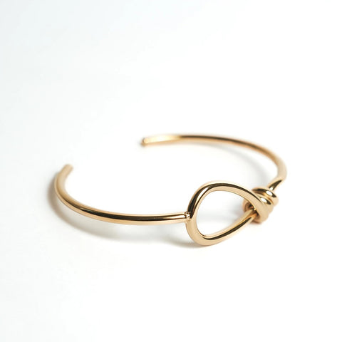 Bold Loop Bracelet - 18k Gold Plated