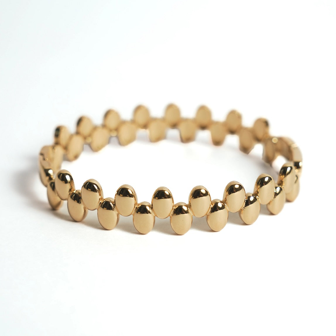 Dash Edge Bracelet - 18k Gold Plated