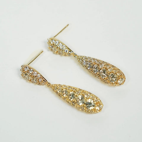 Dazz Diva Drop Earring - 18k Gold Plated