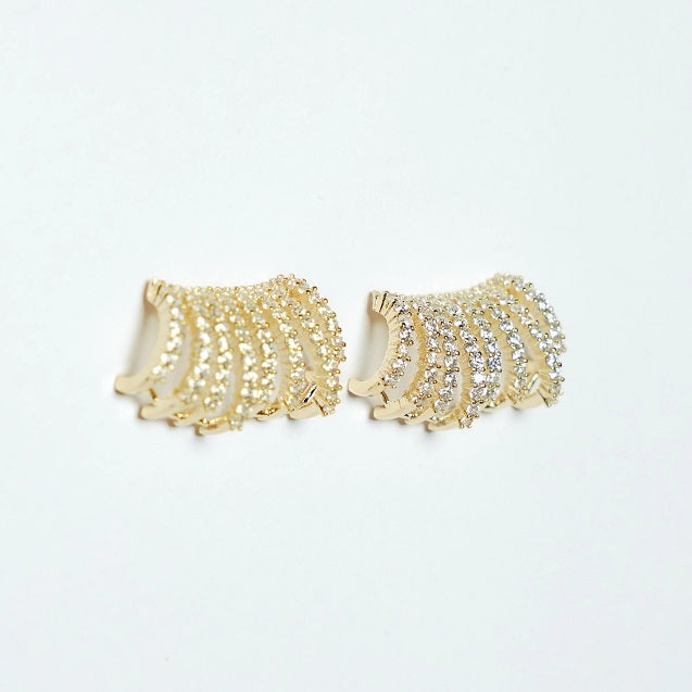 Pop Spark Studs - 18k Gold Plated