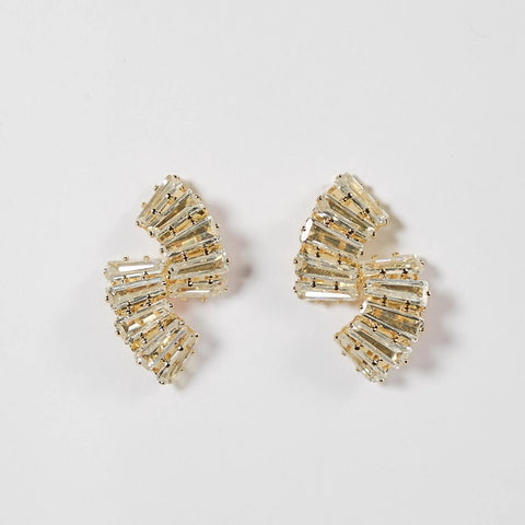 Tassel Gleam Earrings - 18k Gold Plated