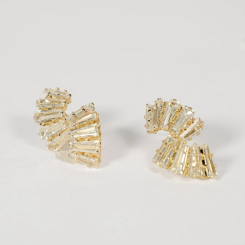 Tassel Gleam Earrings - 18k Gold Plated