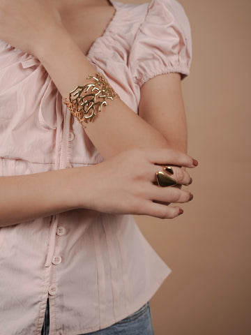 Aura Stack Bracelet - 18k Gold Plated