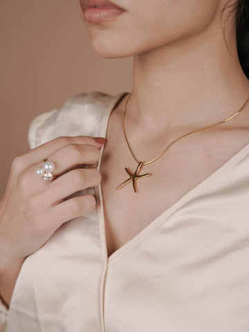 Starbeam Necklace - 18k Gold Plated