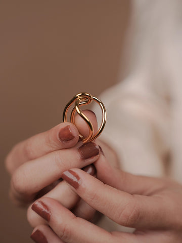 Spiral Chic Ring - 18k Gold Plated