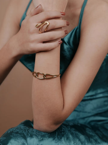 Bonded Bracelet - 18k Gold Plated