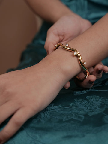 Pop Dot Bracelet - 18k Gold Plated