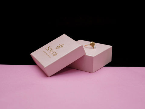 Sandy Spark Ring - 18k Gold Plated