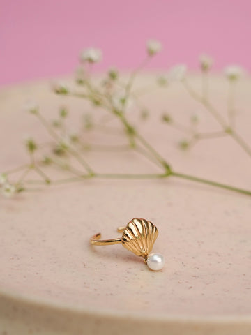 Sandy Spark Ring - 18k Gold Plated