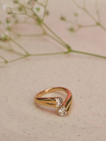 Warm Hug Ring - 18k Gold Plated