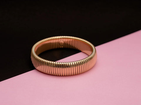 Metro Band Bracelet - 18k Gold Plated