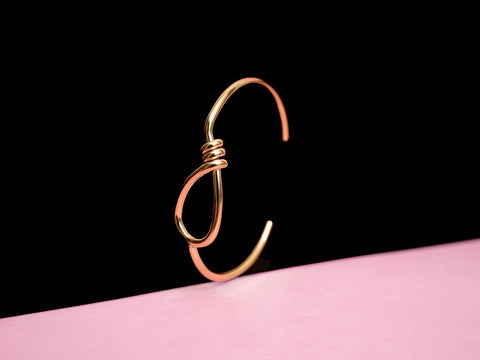 Bold Loop Bracelet - 18k Gold Plated