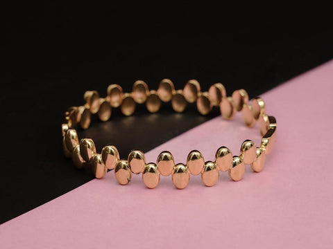 Dash Edge Bracelet - 18k Gold Plated