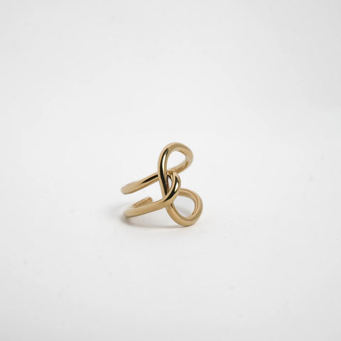 Spiral Chic Ring - 18k Gold Plated